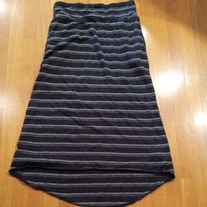 Prana Womens Maxi Hi Low Skirt Medium